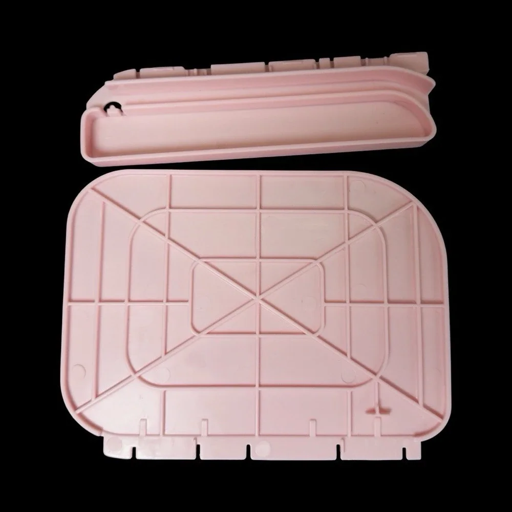Gabby's Purrfect Dollhouse‎ Playset Replacement Pink Bathroom Floor & Ledge